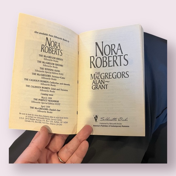 Nora Roberts 3 Paperbacks - The MacGregors Series & The MacGregor Brides - Picture 6 of 7